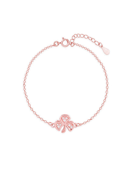 Rose Gold Shamrock Bracelet