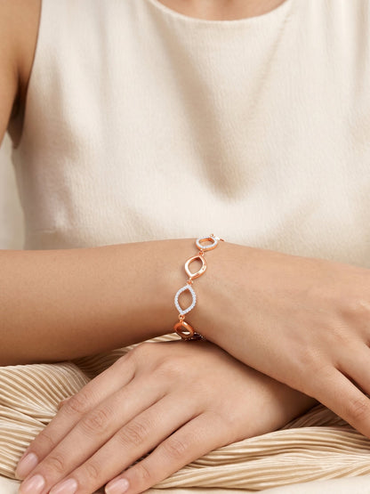 Kriti Sanon Rose Gold Harmony Bracelet