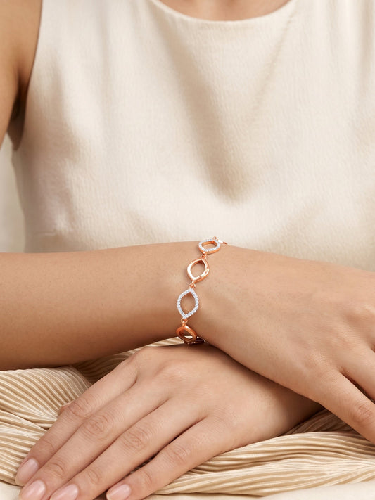 Kriti Sanon Rose Gold Harmony Bracelet