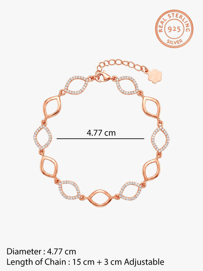 Kriti Sanon Rose Gold Harmony Bracelet