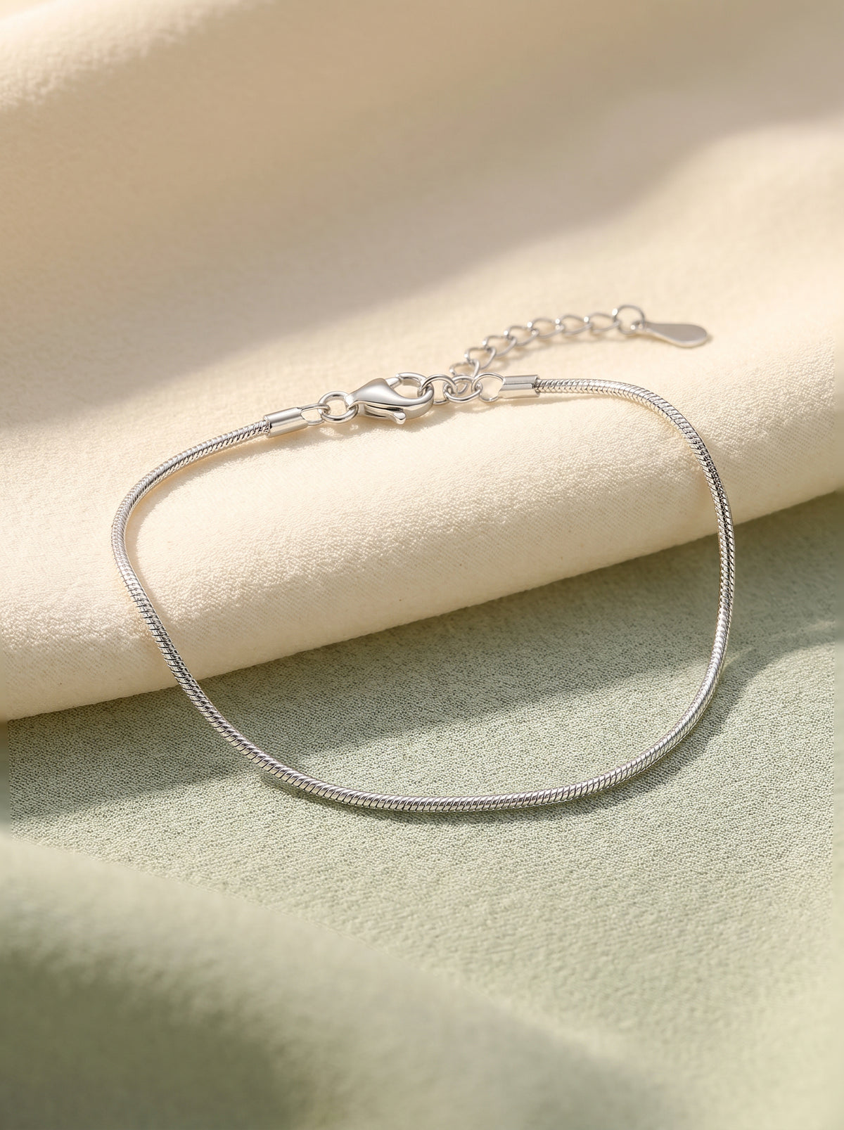 Silver Classic Bracelet for Charms