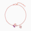 Rose Gold Crocus Love Bracelet