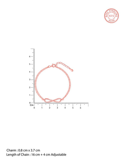 Rose Gold Spiral Splendour Bracelet