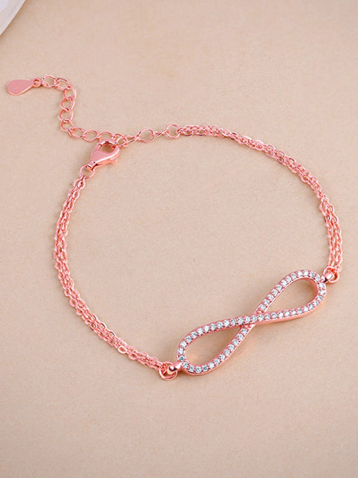 Rose Gold Spiral Splendour Bracelet