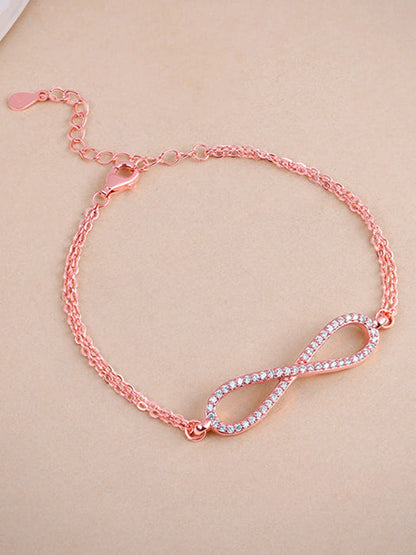 Rose Gold Spiral Splendour Bracelet