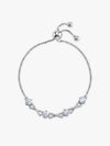 Kriti Sanon Silver Zircon Excess Bracelet