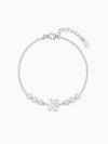 Silver Solitaire Grace Ring