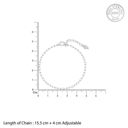 Silver Braid of Beauty Bracelet