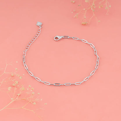 Silver Braid of Beauty Bracelet