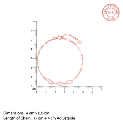 Rose Gold Love Affection Bracelet