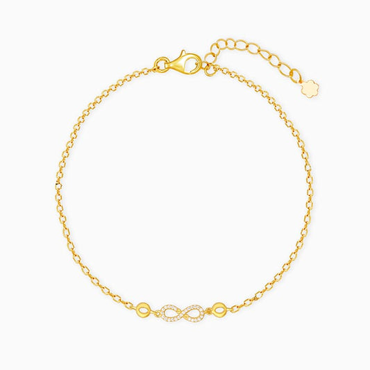 Golden Everlasting Infinity Bracelet