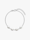 Silver Pearl Glance Bracelet