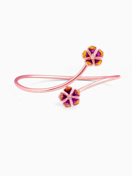 Bhumi Rose Gold Rising Bell Mallow Bracelet