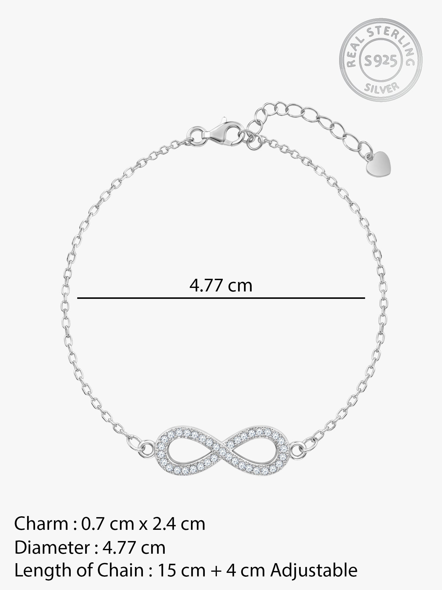Silver Endless Bracelet
