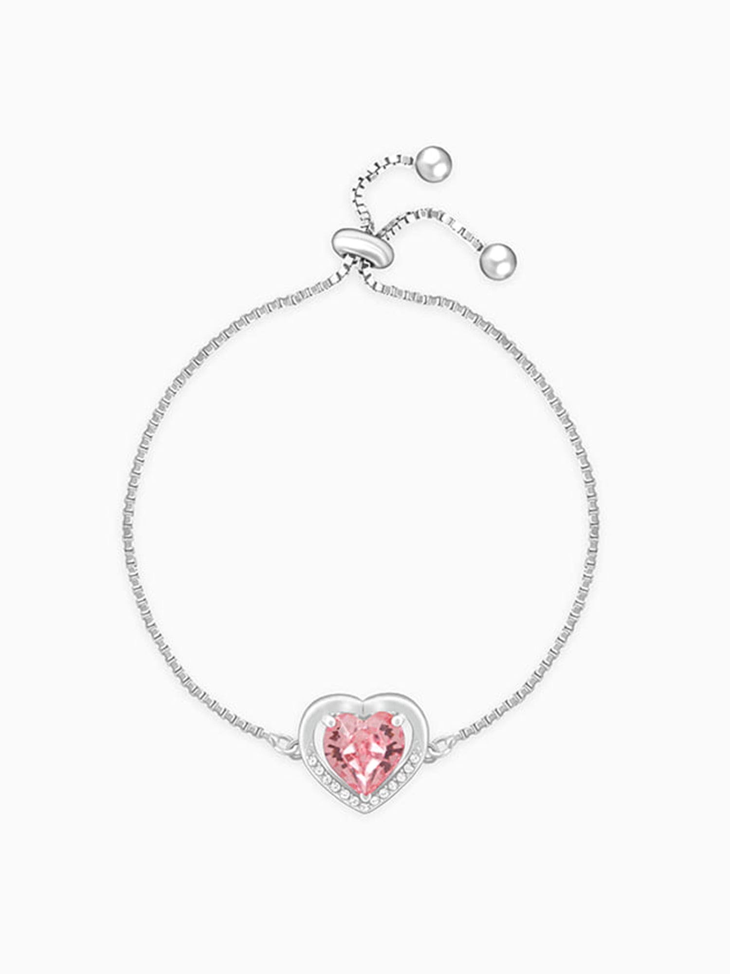 Silver Valentine Bracelet