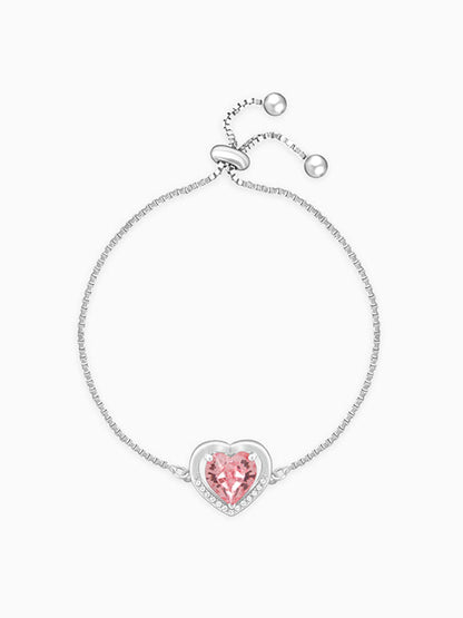 Silver Valentine Bracelet