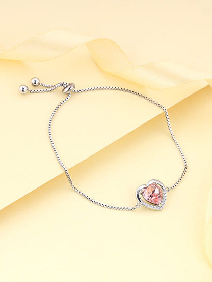 Silver Valentine Bracelet