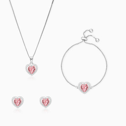 Silver Valentine Set of Three