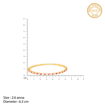 Golden Cherry Blossom Celebration Bangle