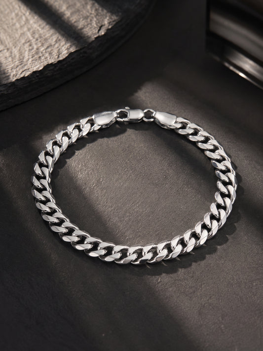 Silver Warrior Mode Bracelet For Him