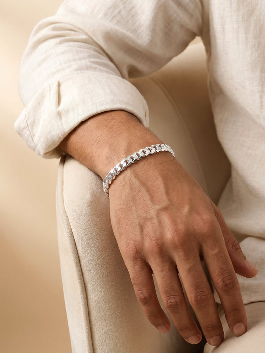 Silver Trooper Bracelet For Him