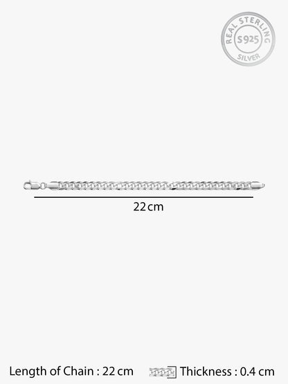 Silver Trooper Bracelet For Him