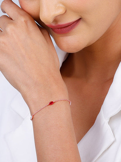 Rose Gold Love's Eye Bracelet