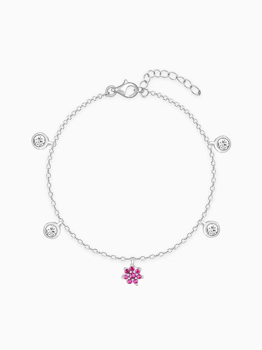 Silver Chords of Love Bracelet