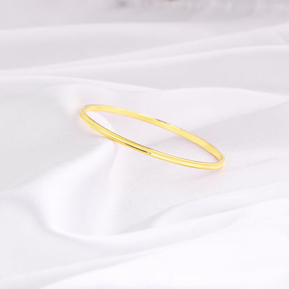 Golden Glimmering Grace Bangle