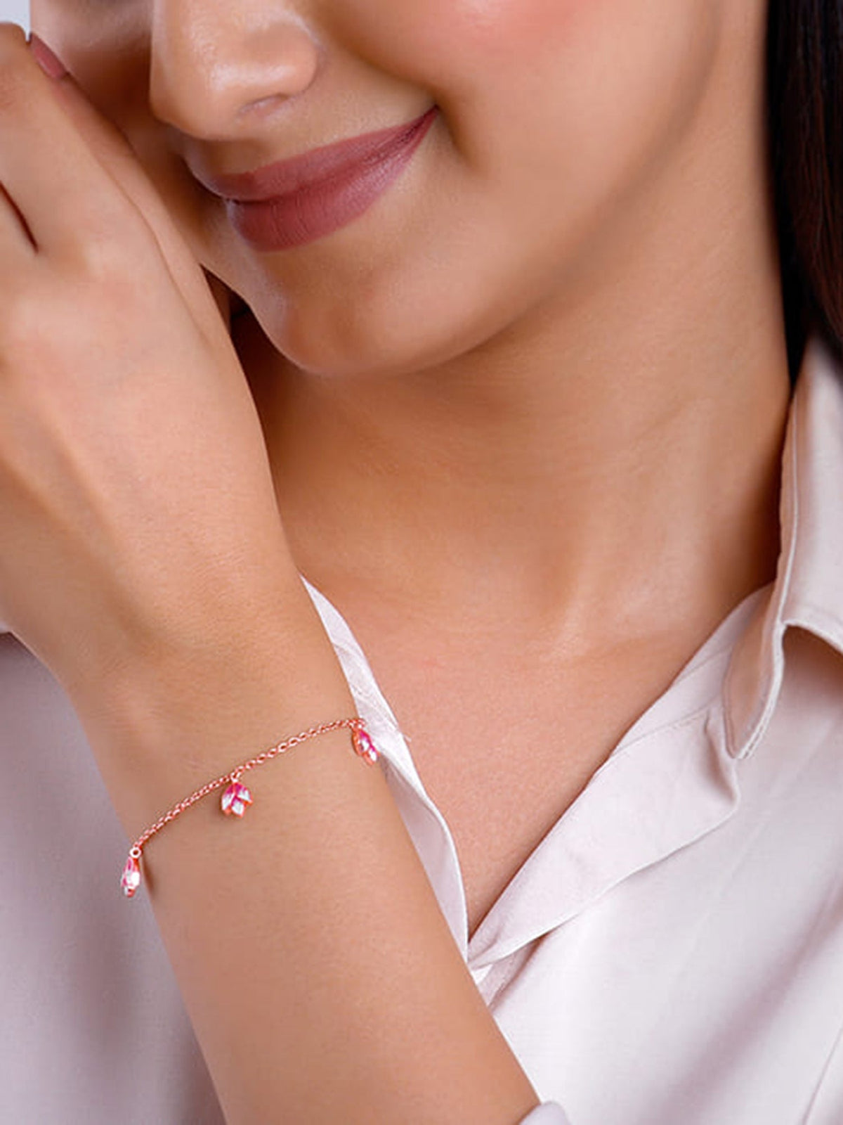 Rose Gold Wing It Bracelet