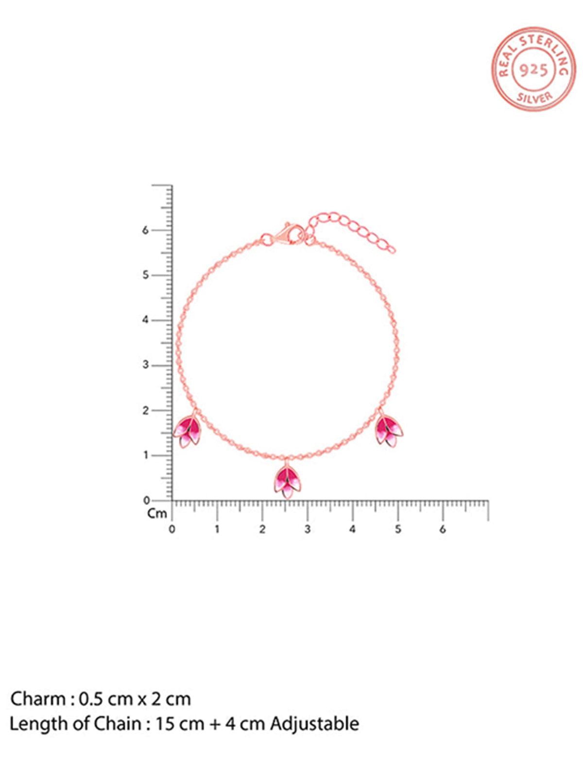 Rose Gold Wing It Bracelet