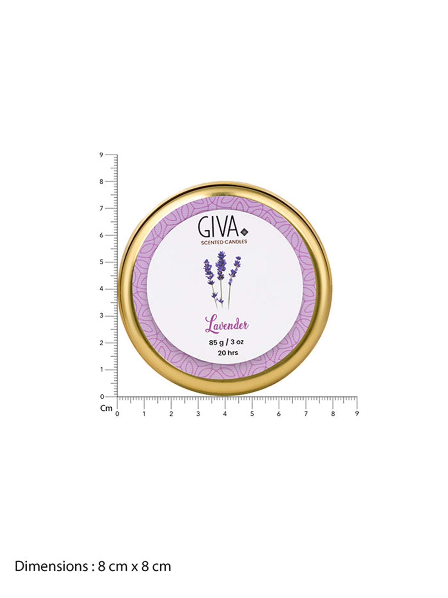Lavender Fragrance Candle
