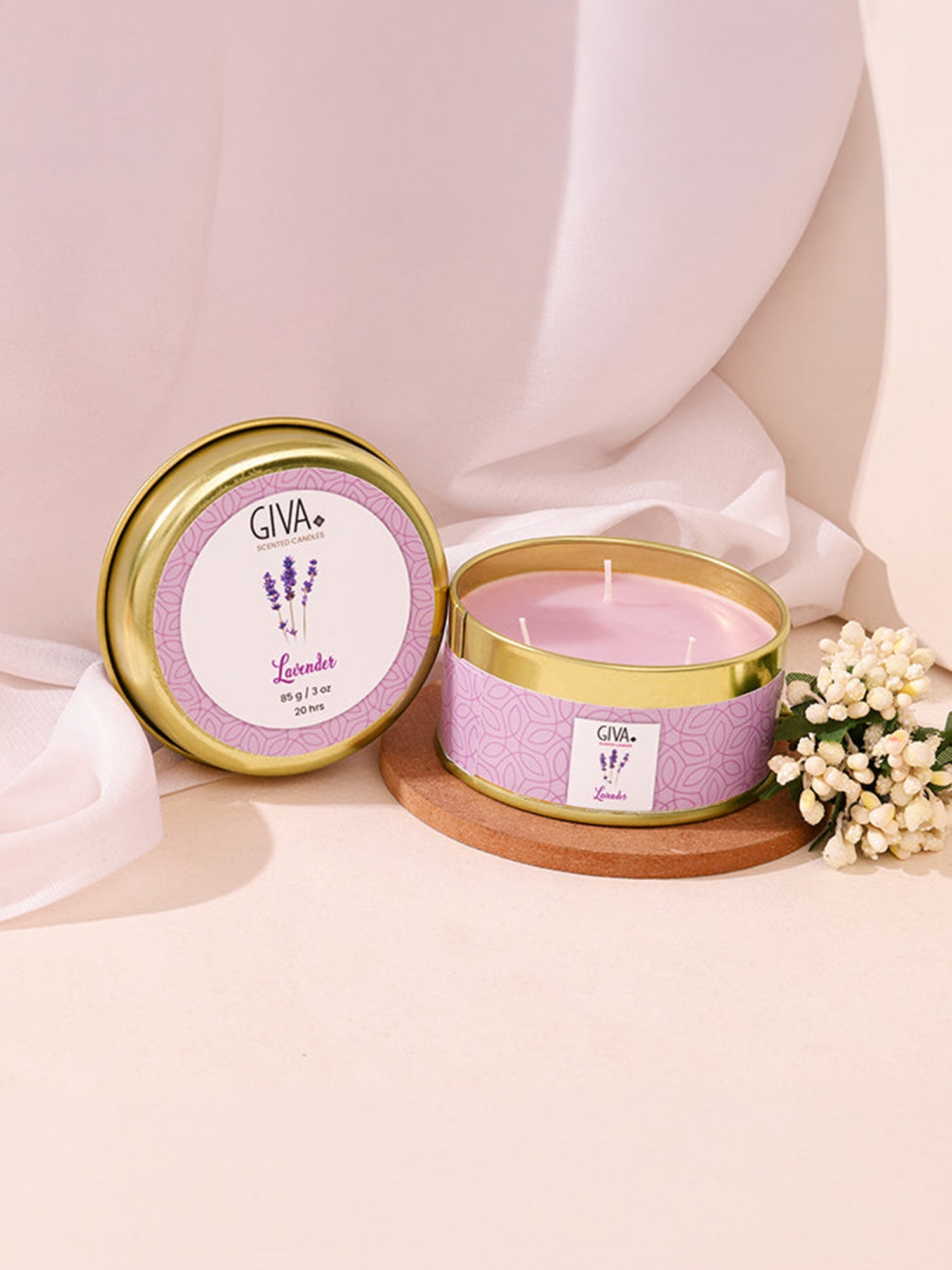 Lavender Fragrance Candle