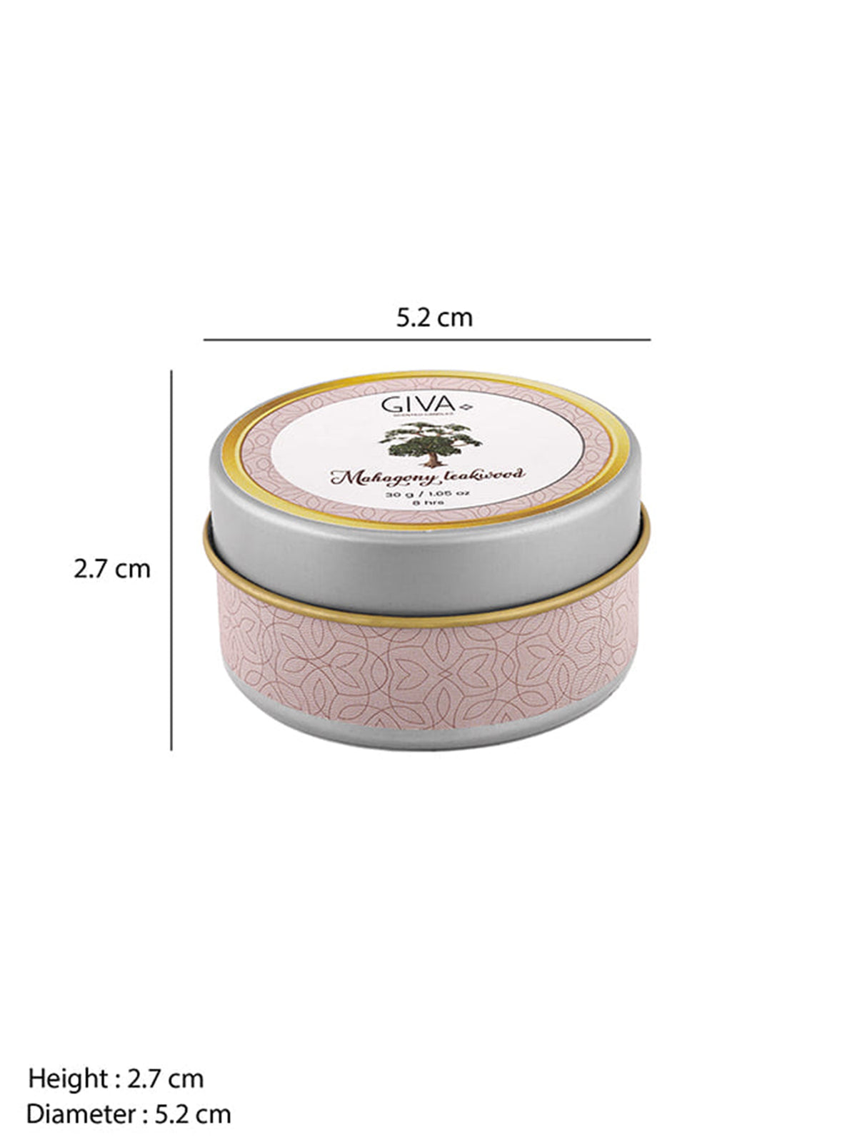Fireside Teakwood Candle (30g)