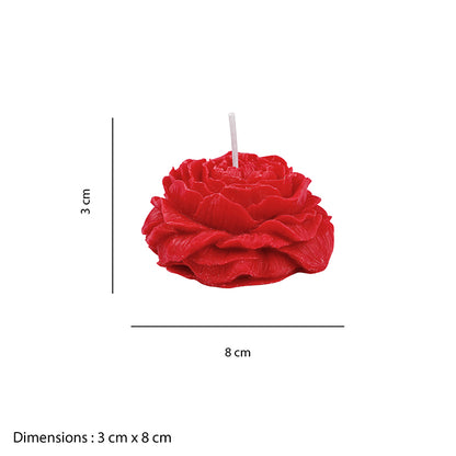 Love in Bloom Rose Candle