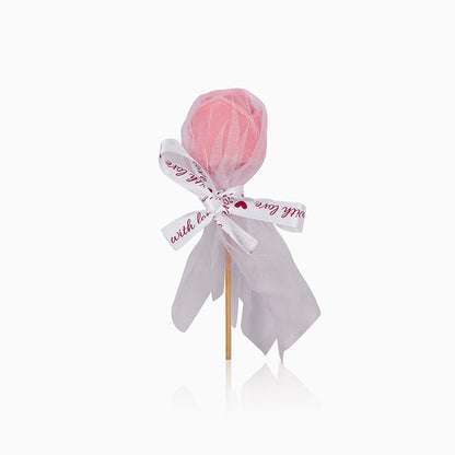 Pink Promise Rose Candle