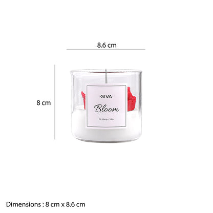 Rose at Heart Jar Candle