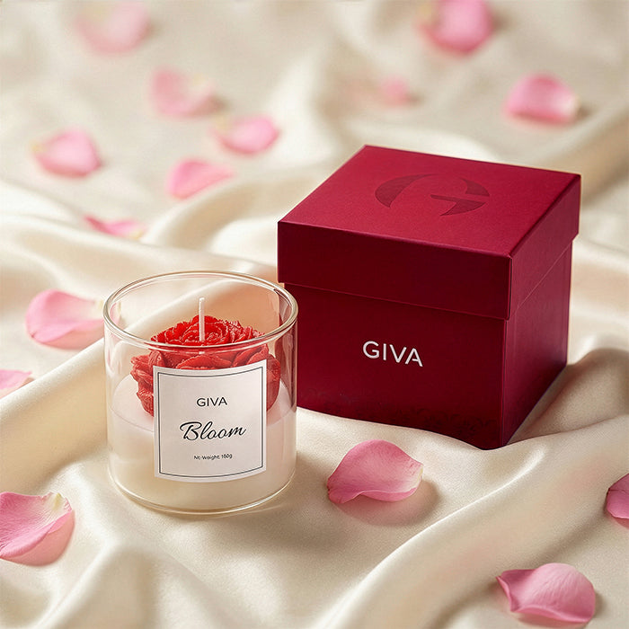 Rose at Heart Jar Candle