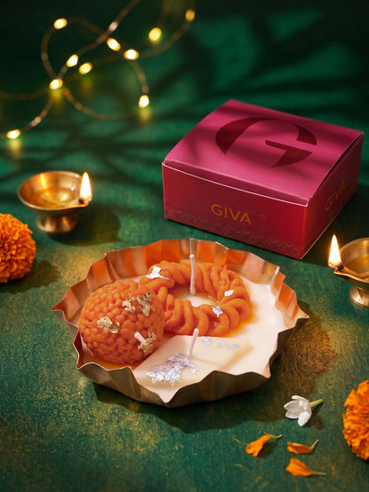 Mithai Diya Candle