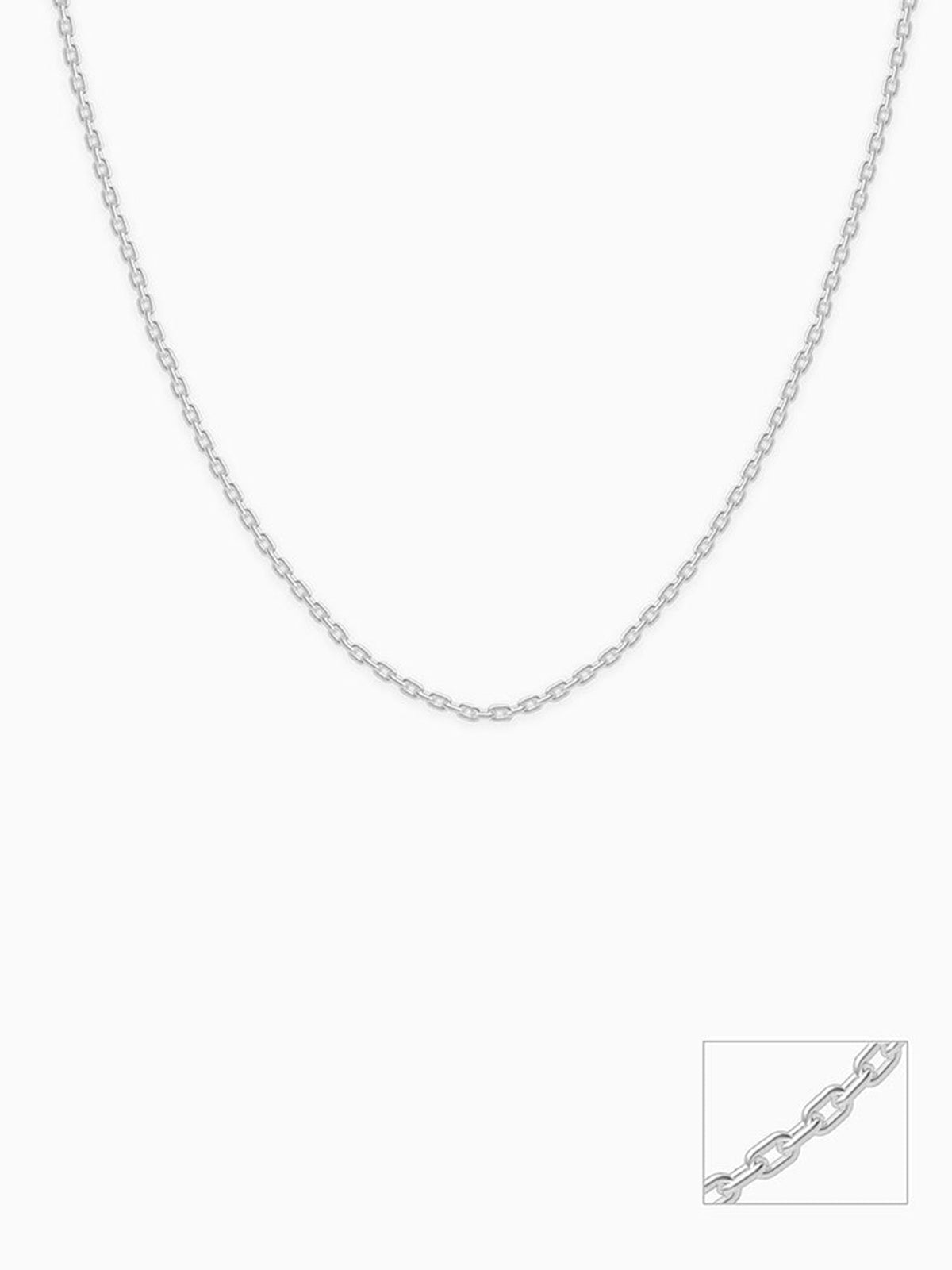 Silver Mystic Moonbeam Link Chain