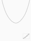 Silver Mystic Moonbeam Link Chain