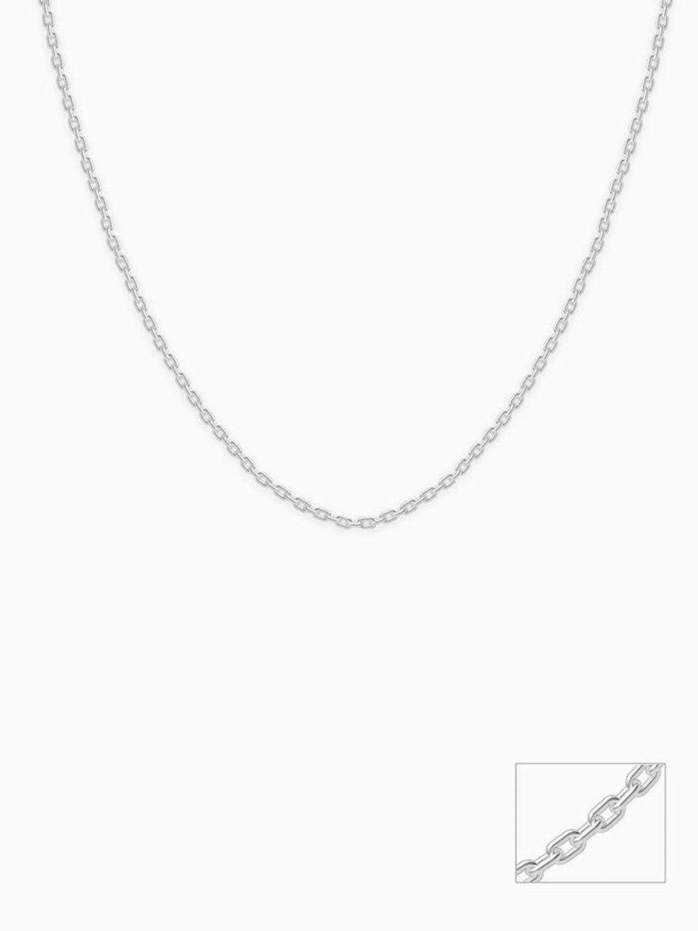 Silver Mystic Moonbeam Link Chain