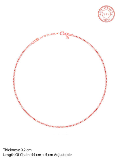 Rose Gold Ripple of Happiness Chain