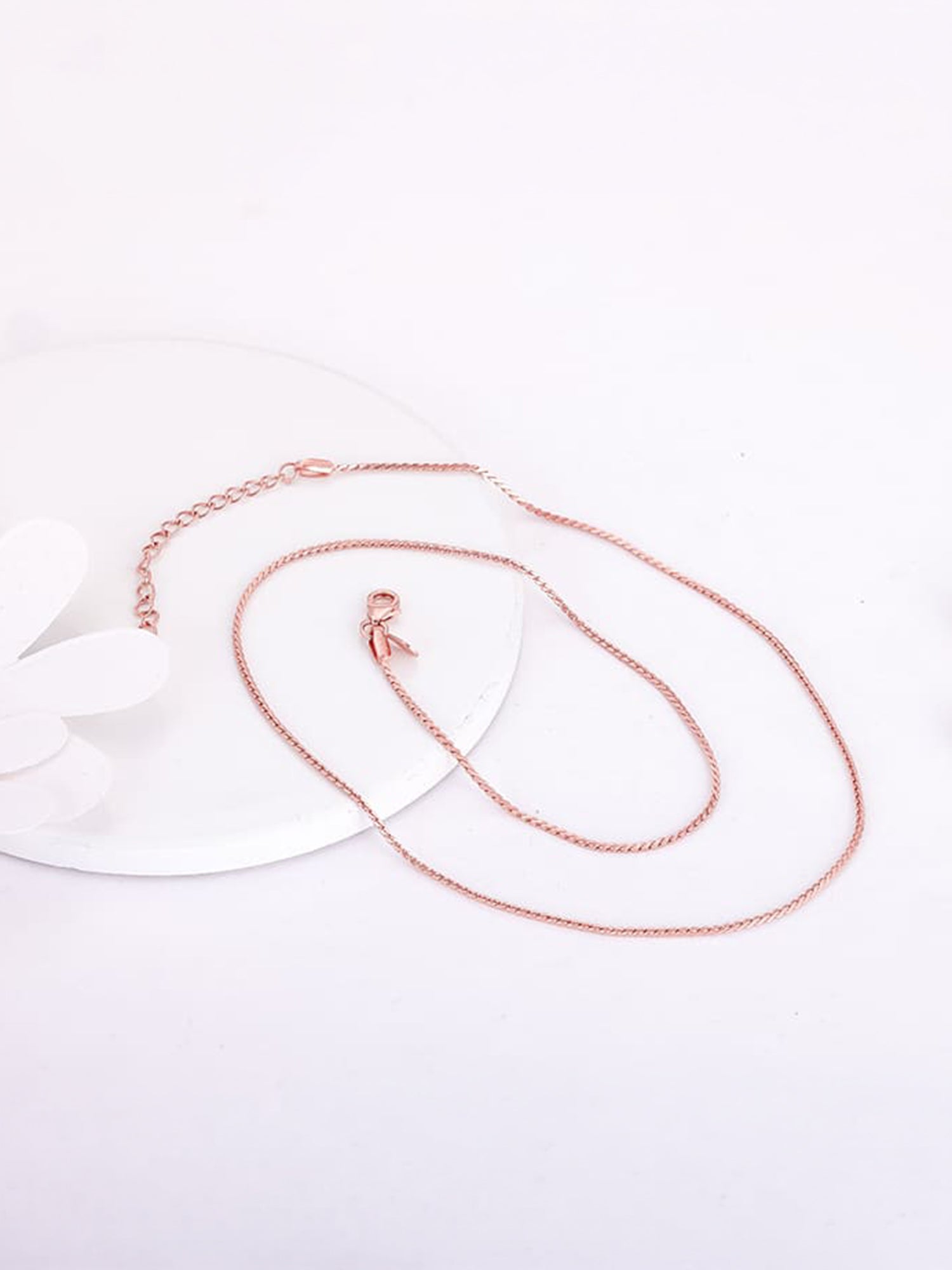 Rose Gold Ripple of Happiness Chain