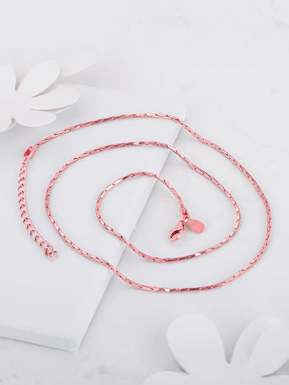 Rose Gold Regal Radiance Chain
