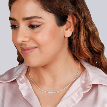 Silver Unity Link Chain