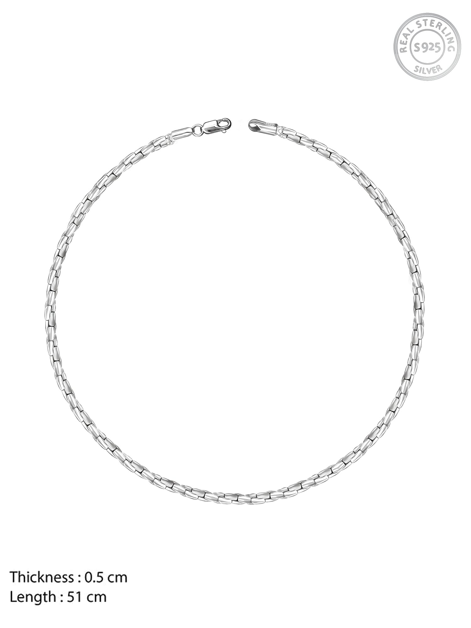 Silver Unity Link Chain