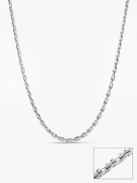 Silver Twisted Treasure Chain for Her