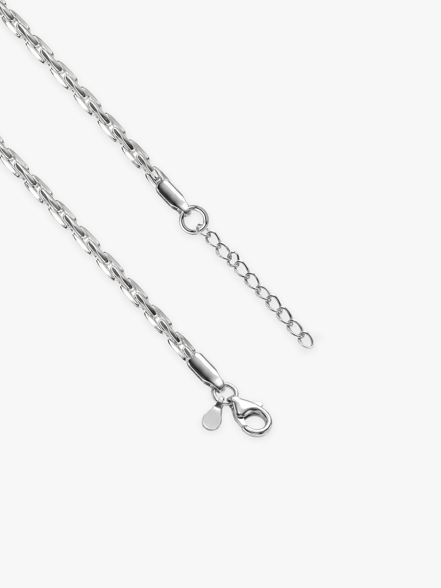 Silver Twisted Treasure Chain for Her