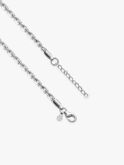 Silver Twisted Treasure Chain for Her